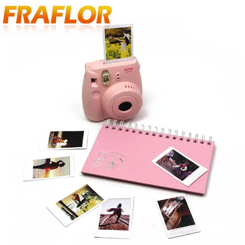 Interleaf Тип 3 дюймов Цвет карты фотоальбом книги для цифровой фотокамеры Fuji Polaroid LOMO Leica Sofort мини Чехол для фотографий в альбоме аксессуары