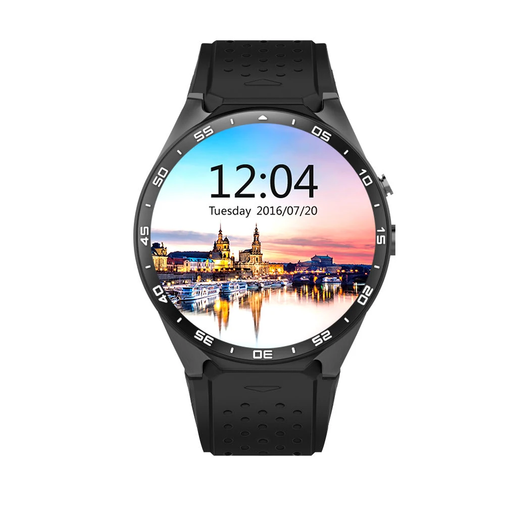 Смарт часы Smarcent Kw88 Android 5 1 ОС электроника 39 дюймов AMOLED MTK6580 умные телефон поддержка