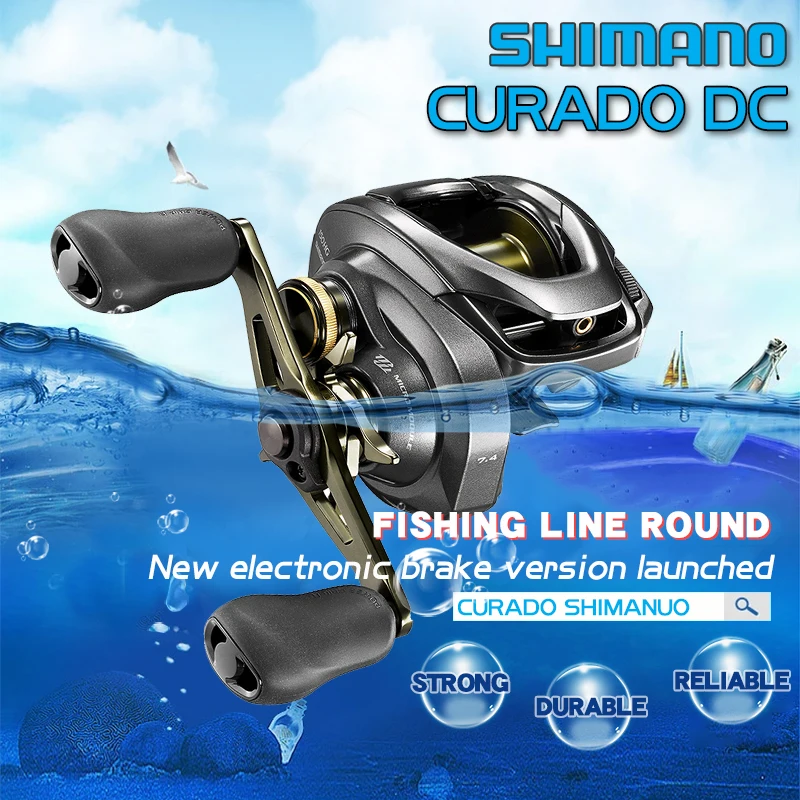 Катушка для спиннинга SHIMANO CURADO DC 6 + 1 шарикоподшипник|Рыболовные катушки| |