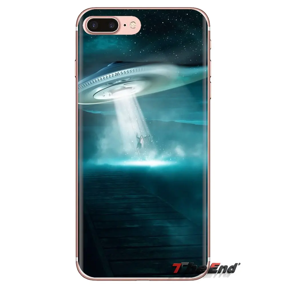 НЛО телефон обои для Xiaomi Mi4 Mi5 Mi5S Mi6 Mi A1 A2 5X6X8 9 Lite SE Pro Max Mix 2 3 2S прозрачный мягкий