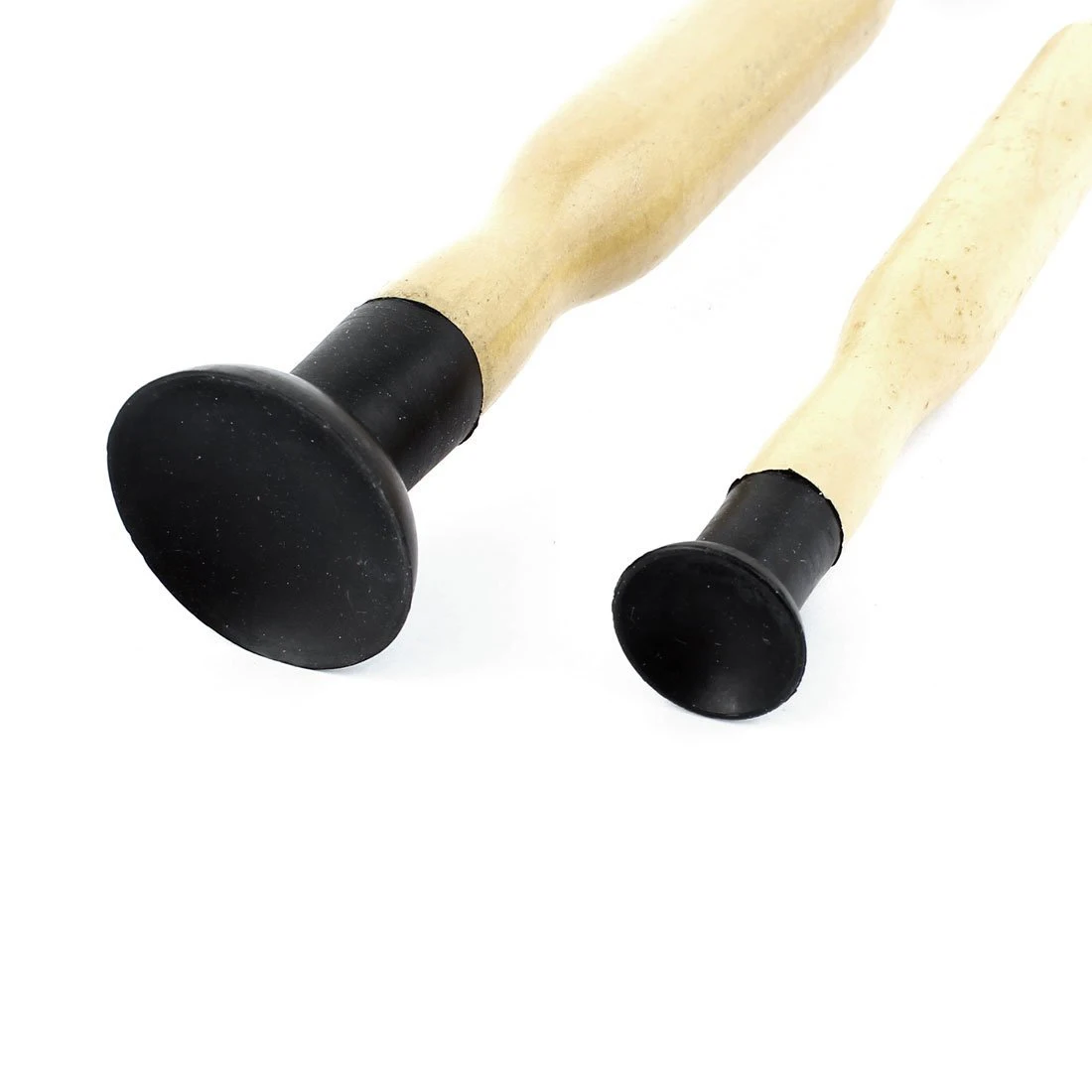 New Double Ended Wooden Grip Valve Grinding Stick Lapping Tool Set 2 Pcs | Инструменты