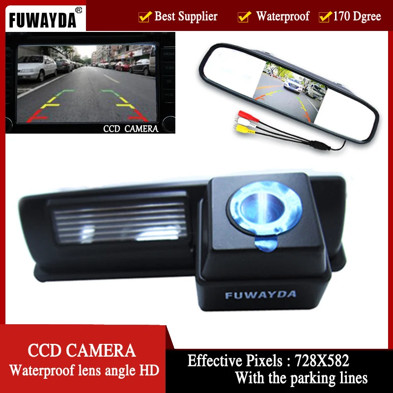 Автомобильная камера заднего вида FUWAYDA CCD для Toyota HARRIER/ALTEZZA/пикник/ECHO VERSO/CAMRY