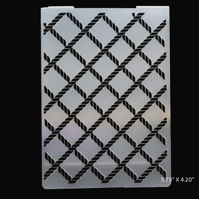lattice Сердце Цветок Кружева листья пластиковый с тиснением папка для скрапбукинга изготовление бумажных карточек альбом «сделай сам» Скрапбукинг Украшение - Цвет: lattice