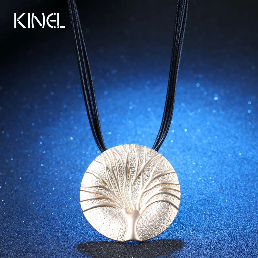 New 2016 Fashion Bohemian Natural Style Jewelry High Quality Handmade Wax Rope Color Gold Necklace For Women | Украшения и