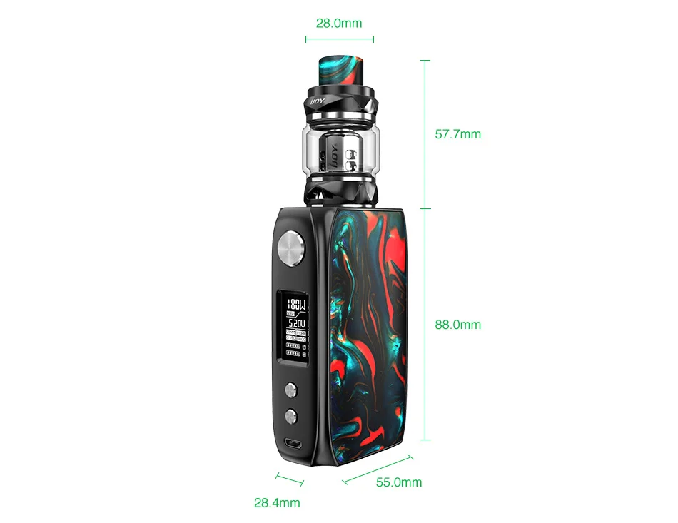Хит,, IJOY Shogun, Univ 180 Вт, TC комплект с Shogun, Univ MOD, no 18650, батарейный блок, мод, электронная сигарета, vape комплект vs, люкс комплект/Drag 2 mod