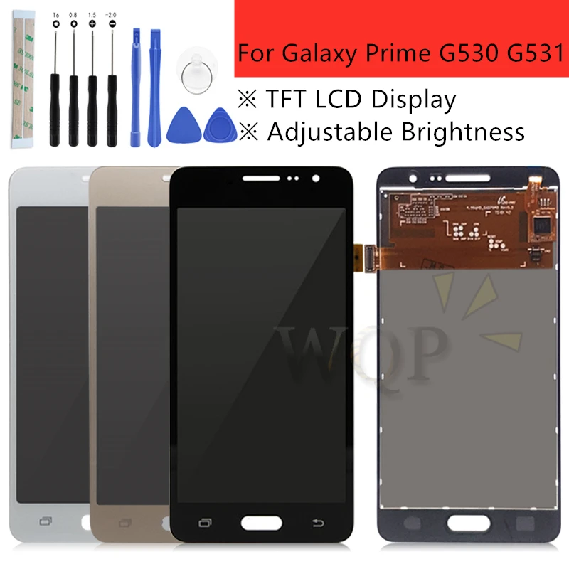 

For Samsung GALAXY Grand Prime LCD Display + Touch Screen Digitizer G531H G531F G531 G531FZ G530 Sensor Assembly Repair Parts