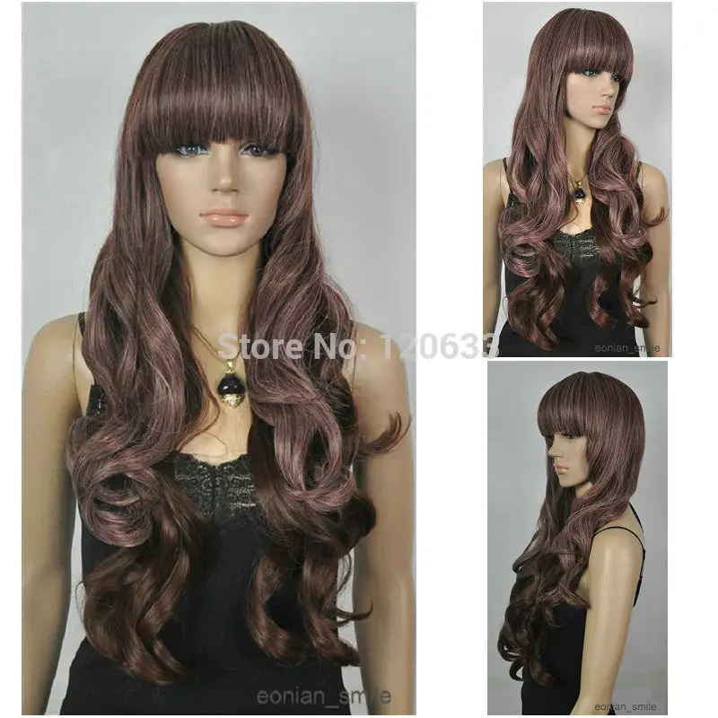 Перуанский девственница pad Ruler Смешанный Длинные Волнистые повседневной одежды