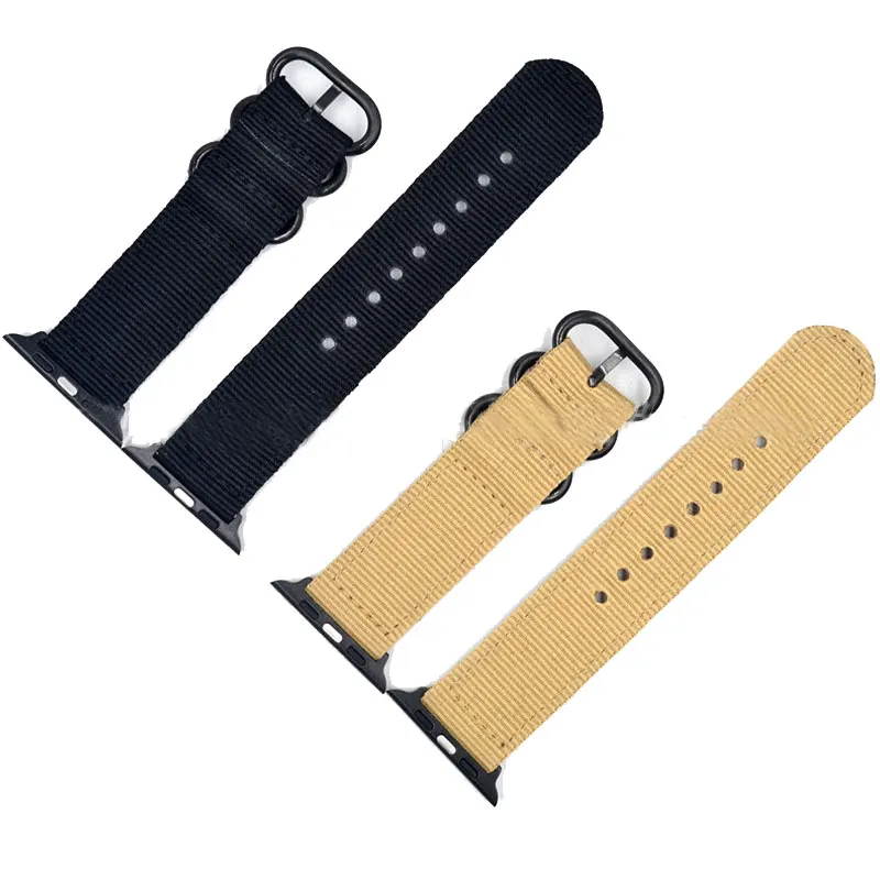 Ремешок нейлоновый для Apple Watch Band Series 3/2/1 спортивный браслет iwatch 42 мм 38 мм|Ремешки