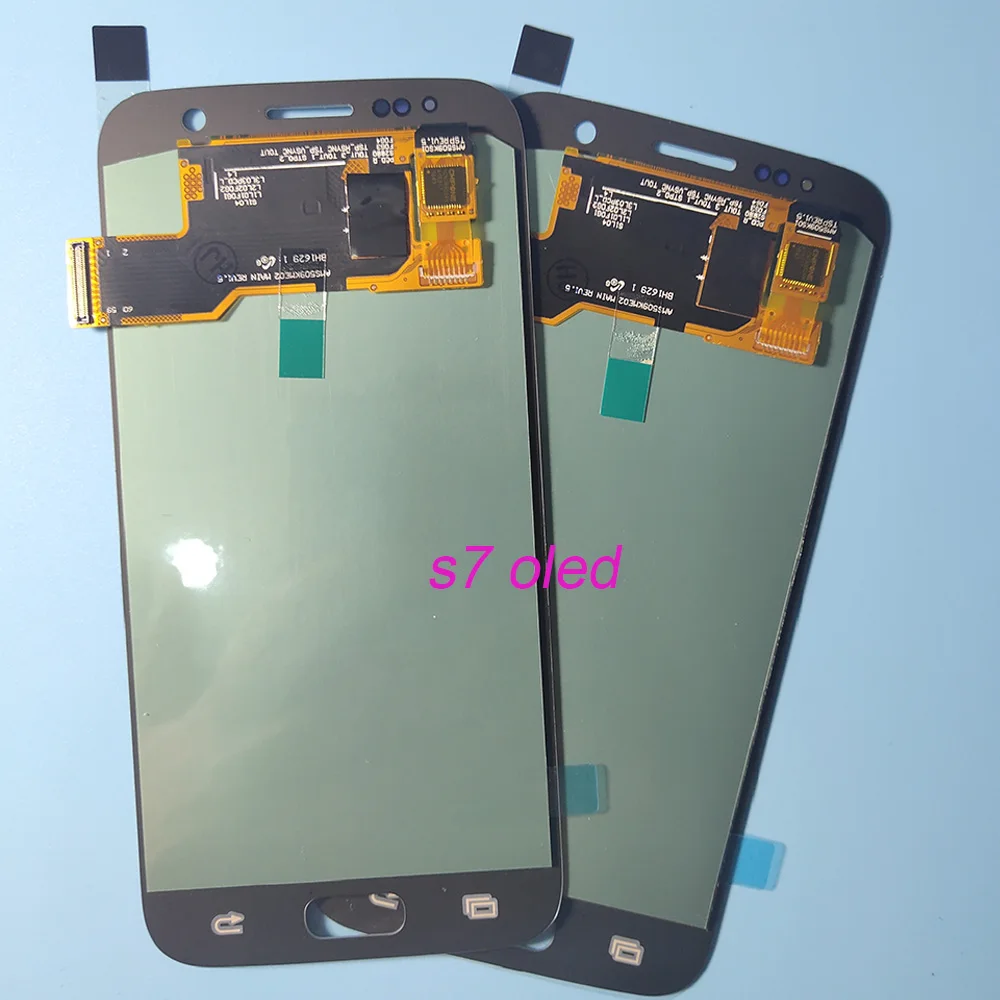 ЖК дисплей AMOLED для SAMSUNG Galaxy S7 G930 G930F с сенсорным экраном и дигитайзером G930A SM в