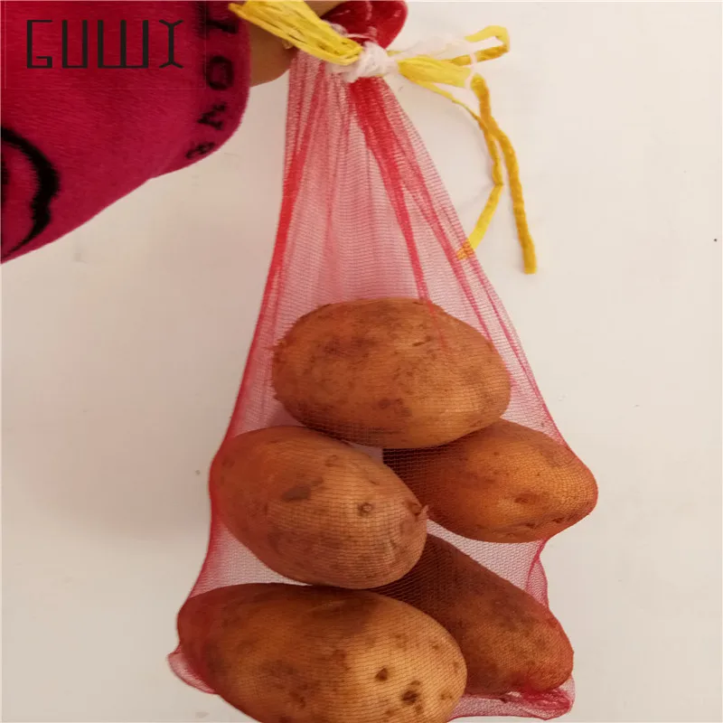 25 шт. упаковка для фруктов и овощей пищевых продуктов пластиковая сетка сетчатый