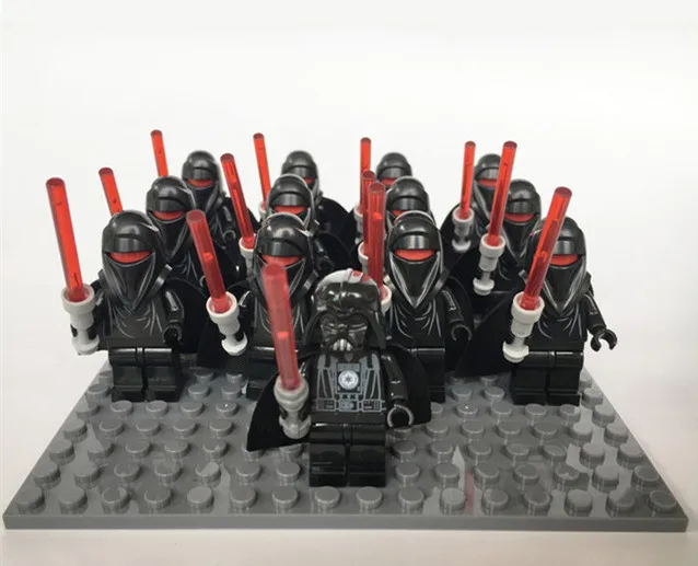 PG633 XH210 12 13 шт./лот Star Wars Rebels Storm Trooper 7668 Shadow clone Trooper Дарт Вейдер игрушка fig совместимый - Цвет: PG633 XH210 12