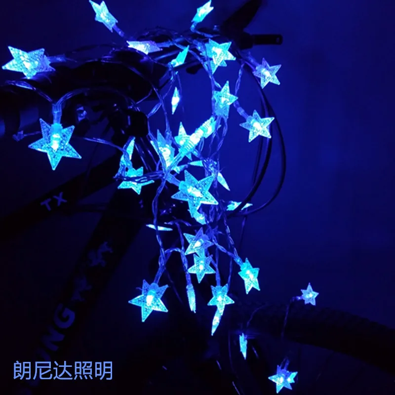 10m 80 LEDs Fairy String Curtain Light Outdoor Home Room Christmas Wedding Garden Party Decoration Holiday Lamp USB Power Supply | Лампы и