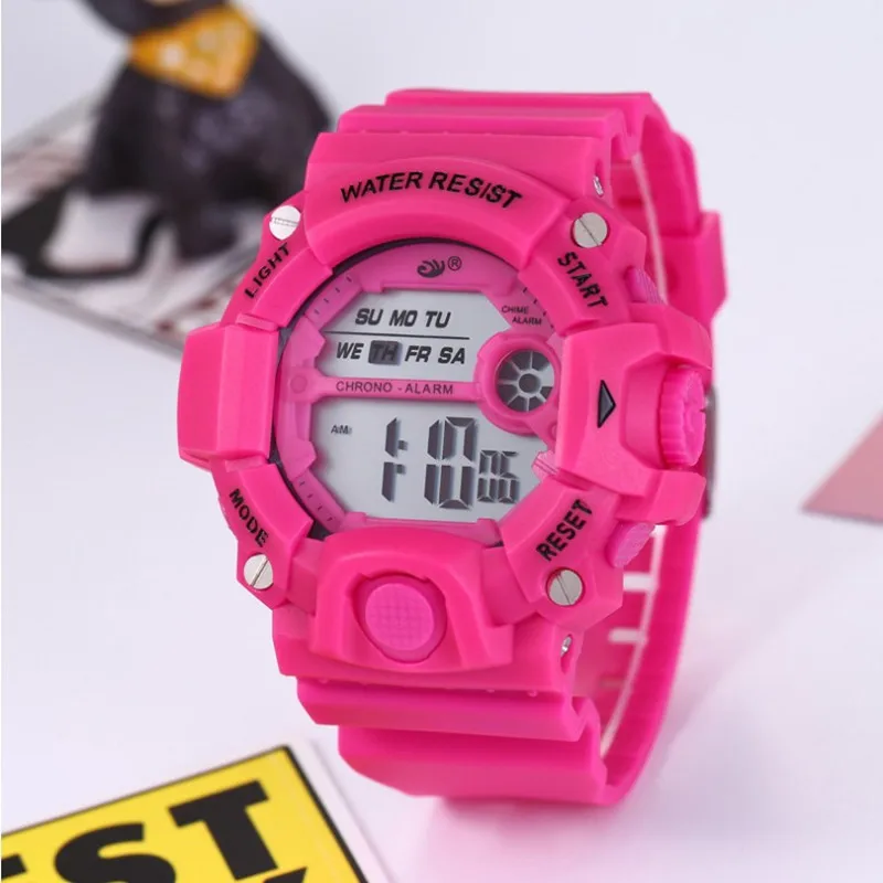 2018 Топ Военный бренд мужские часы силиконовые спортивные электронные наручные