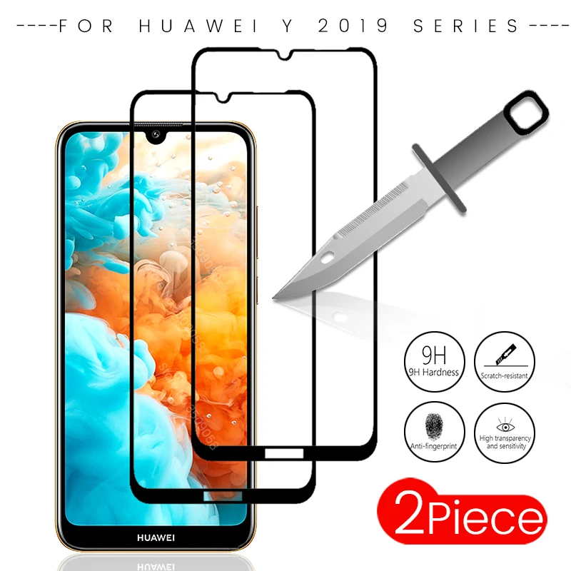 2 шт./упак. для huawei y7 Защитная пленка для экрана из закаленного стекла Защитная пленка для huawei y9 y7 y6 премьер-профессионал y5 y 7 6 5 защитная пленка