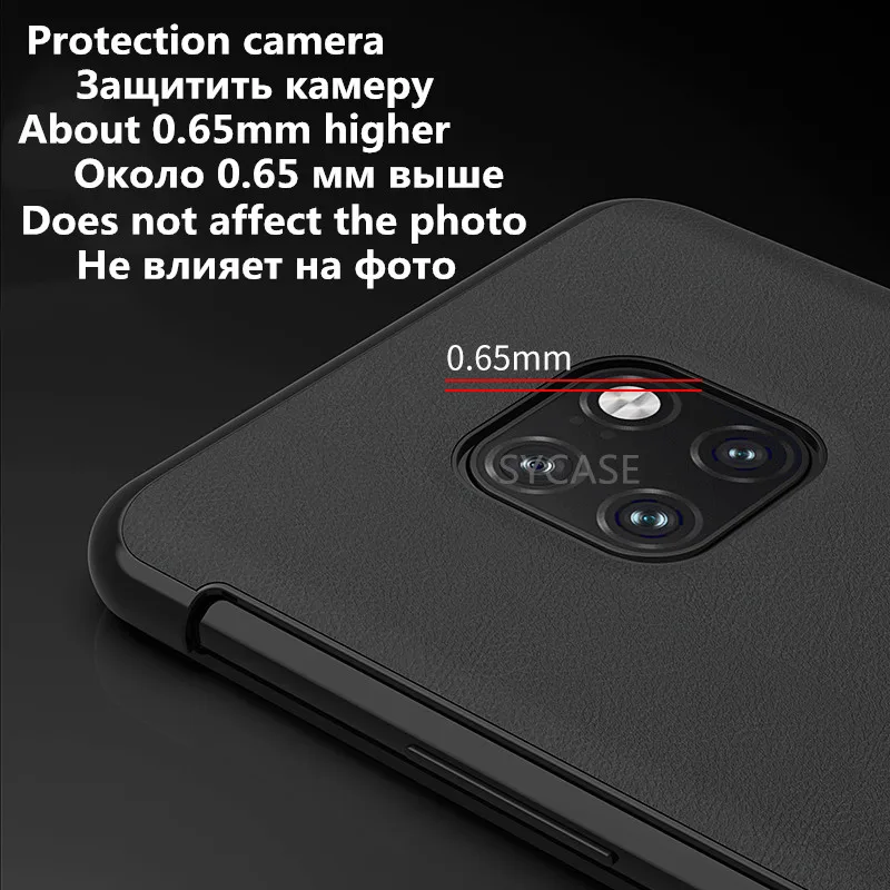 SYCASE Новый Умный С Откидывающейся Крышкой и окошком защитный кожаный чехол для
