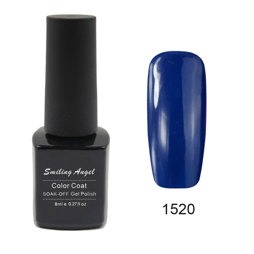 1520 Улыбчивый ангелочек Новые 8 мл GelPolish Гели для ногтей uv/LED Soak Off UV Гель для ногтей Лаки с высокое качество Vernis полу постоянный 05 - Цвет: 1520