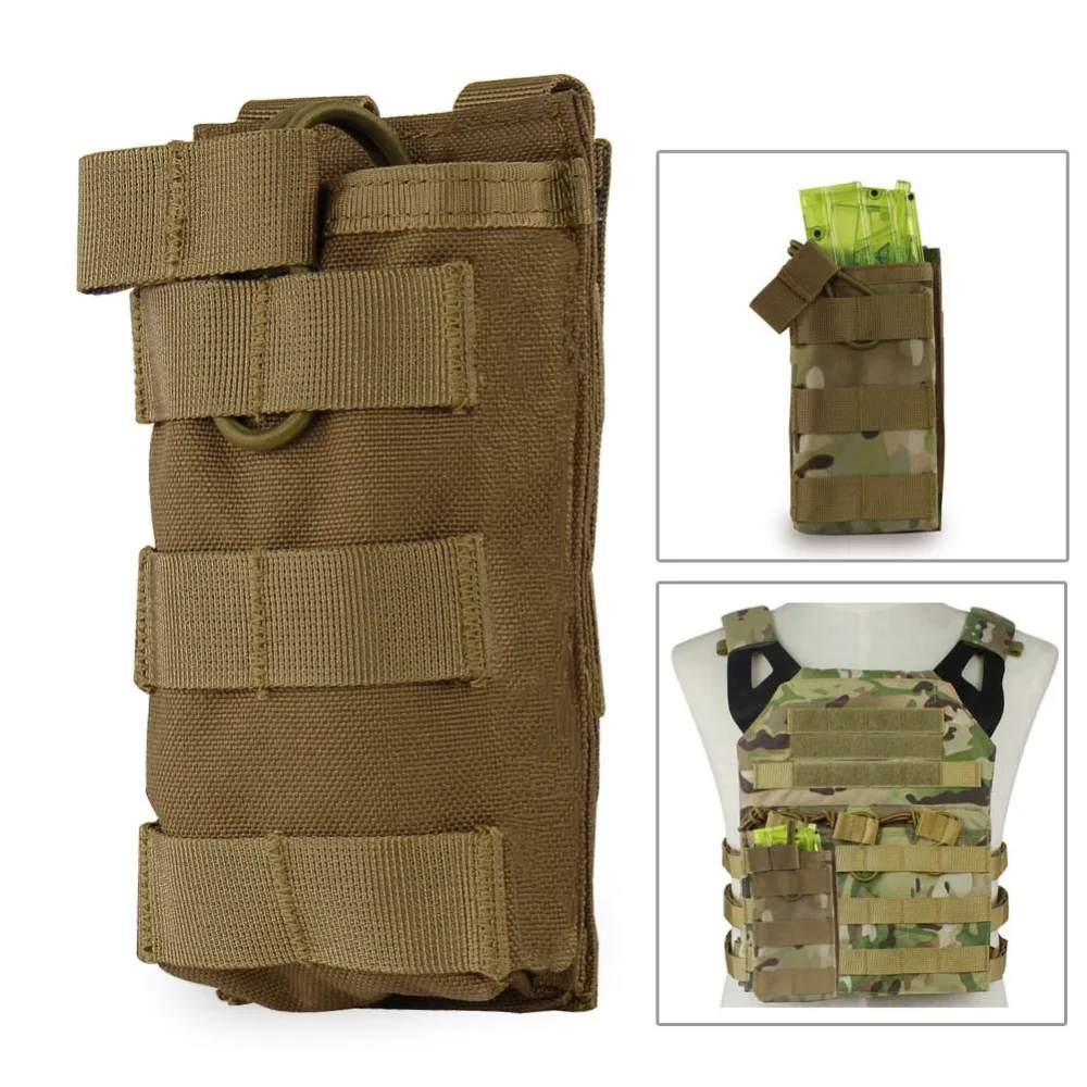 Сумка для магазина с системой Molle, тактическая сумка для страйкбола, пейнтбола с системой MOLLE 1000D, нейлоновые сумки для хранения AK M4