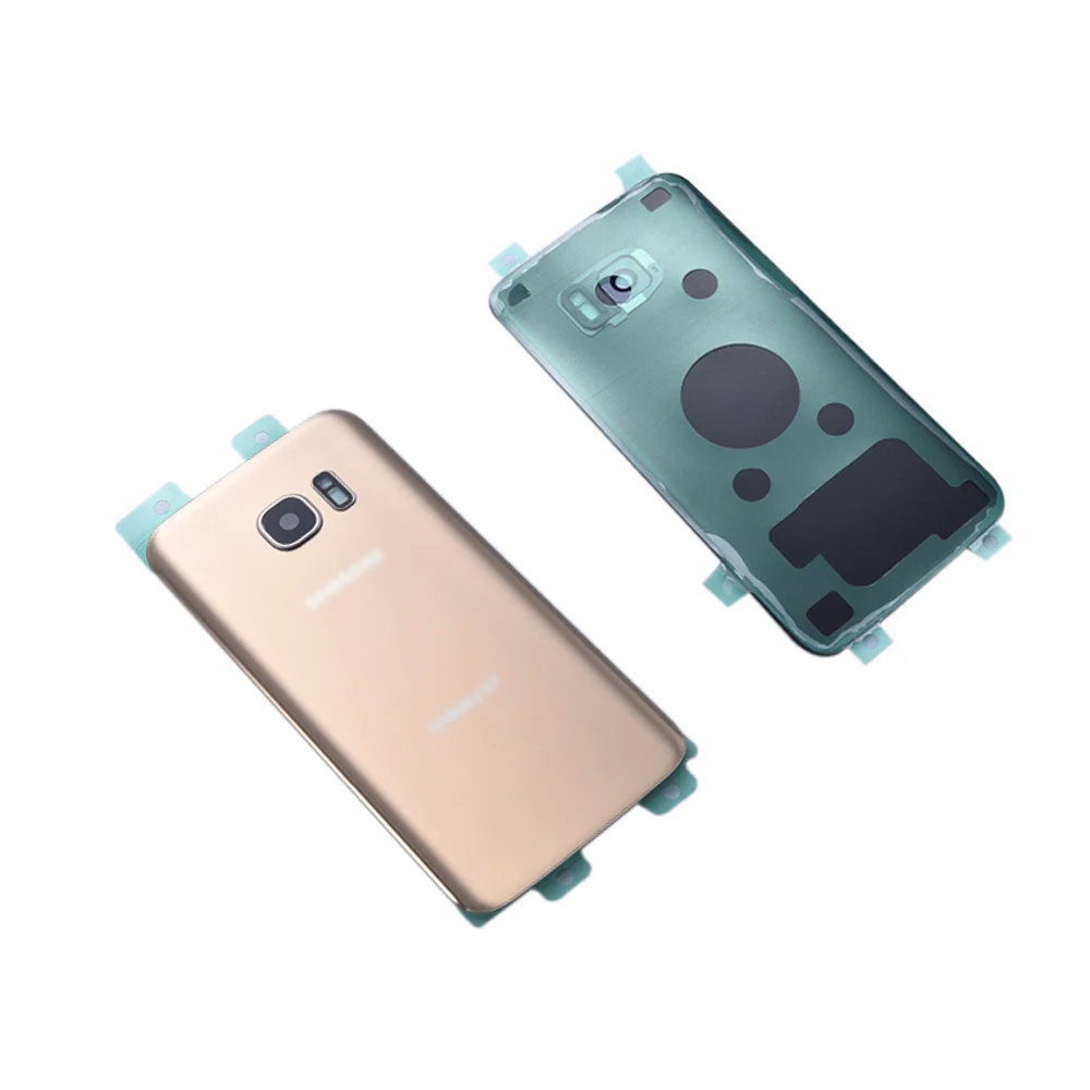 Для samsung Galaxy S7 G930F край G935F Корпус Батарея задняя панель Замена Ремонт Запчасти +