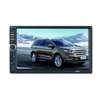 hangxian 7018b 2din car mp5 player 1080p 7 touch screen in dash fm radio audio media player with rear view camera reverse image