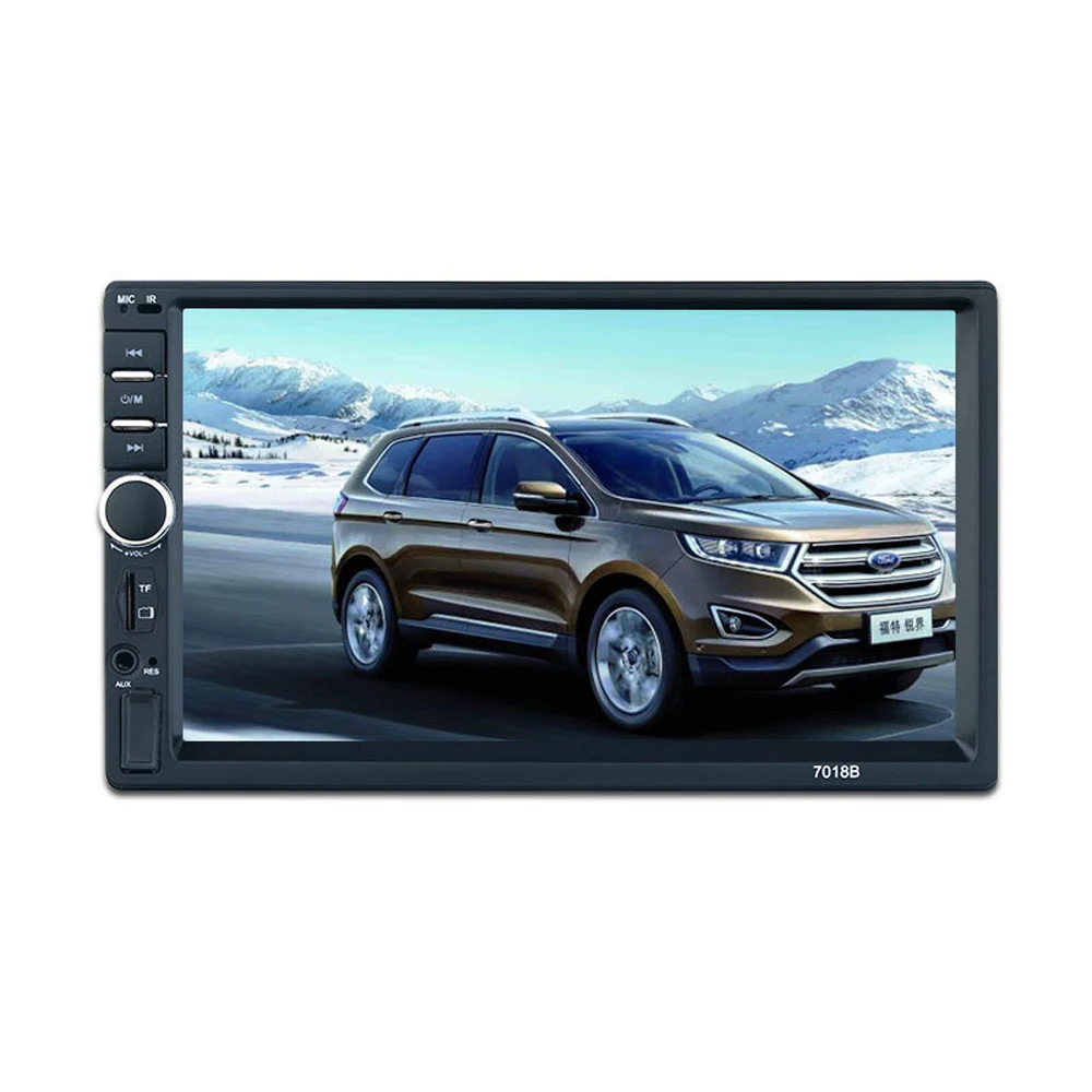 Автомобильный MP5 плеер HANGXIAN 7018B 2Din 1080P 7 дюймовый сенсорный экран в приборной