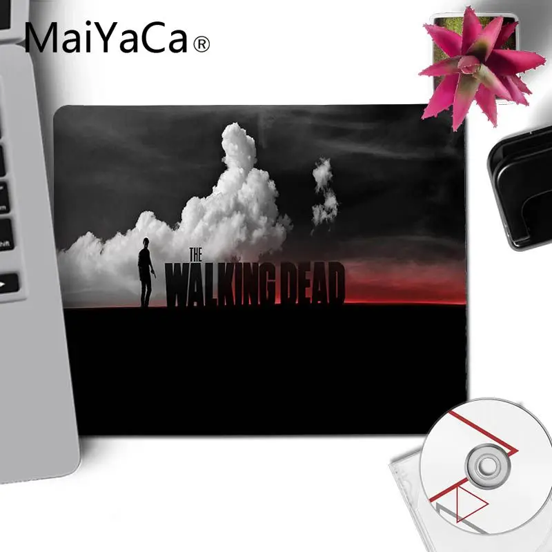 MaiYaCa The Walking Dead Computer Gaming Mouse mats Rubber PC mouse pad anime mousepads desk | Компьютеры и офис
