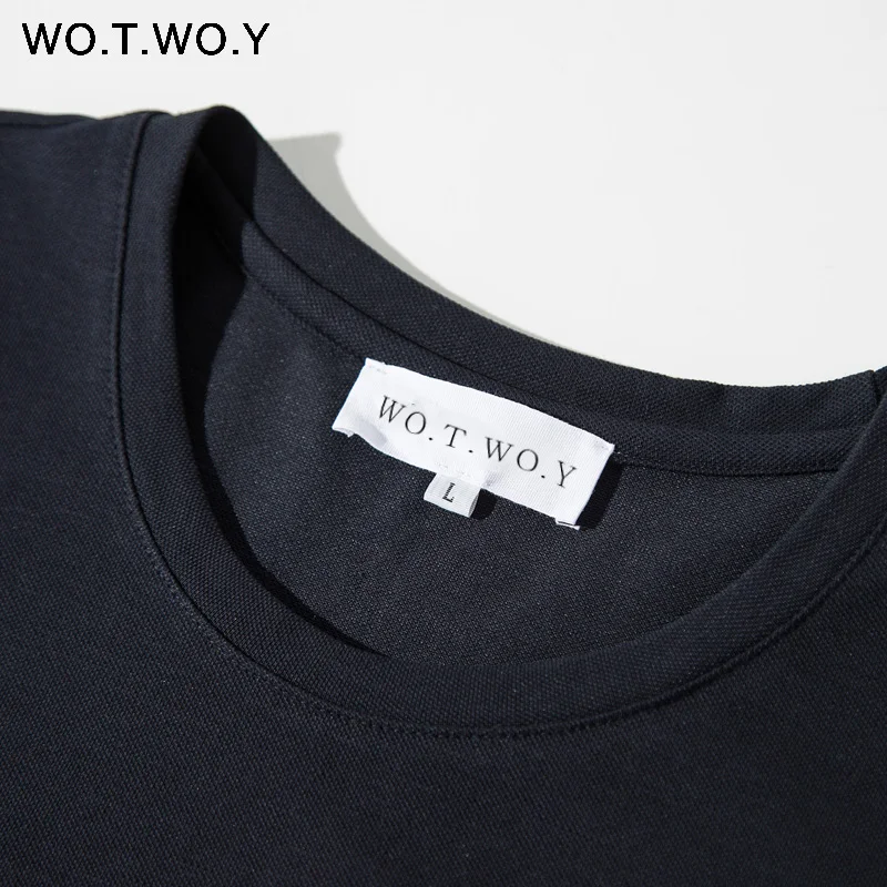 WOTWOY летним принтом длинная футболка Платья для женщин Большие размеры в морском