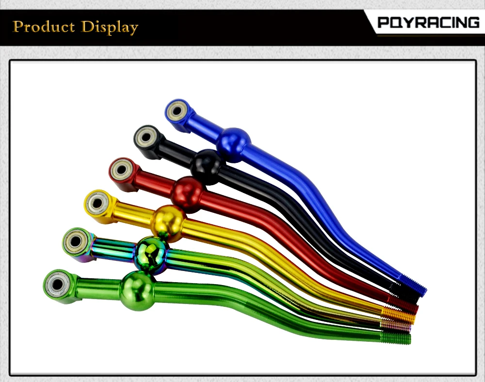 PQY-Anodize короткий переключатель двойной изгиб типа R 5 скоростной гоночный короткий переключатель для HONDA ACURA CRX PQY-SFT9232