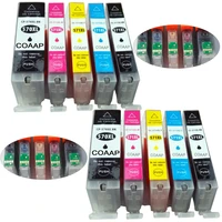 10 compatible canon 570 571 xl ink cartridge for pixma mg5750 mg5751 mg5752 mg5753 mg7750 mg7751 mg7752 mg7753