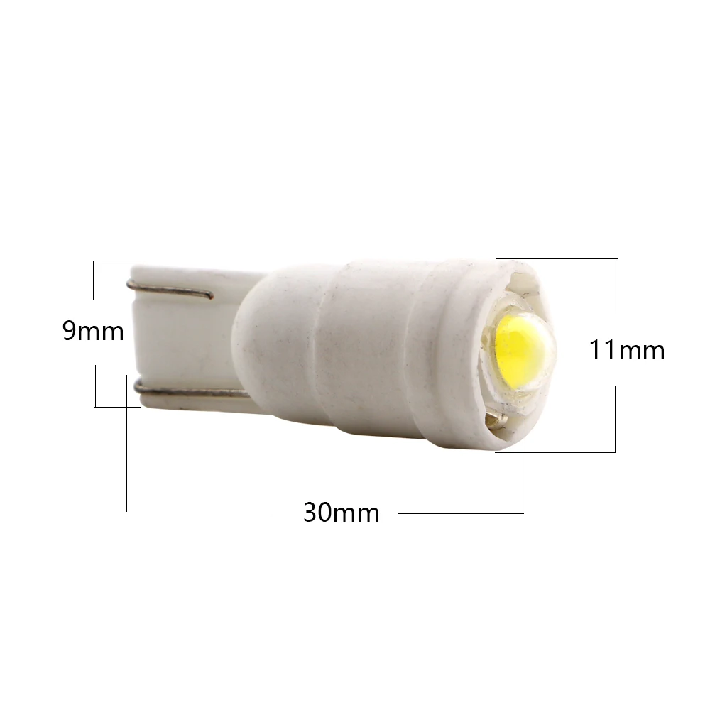 YM E Bright 2 100 шт керамический T10 3W светодиодный 12V W5W 194 автомобильный интерьерный
