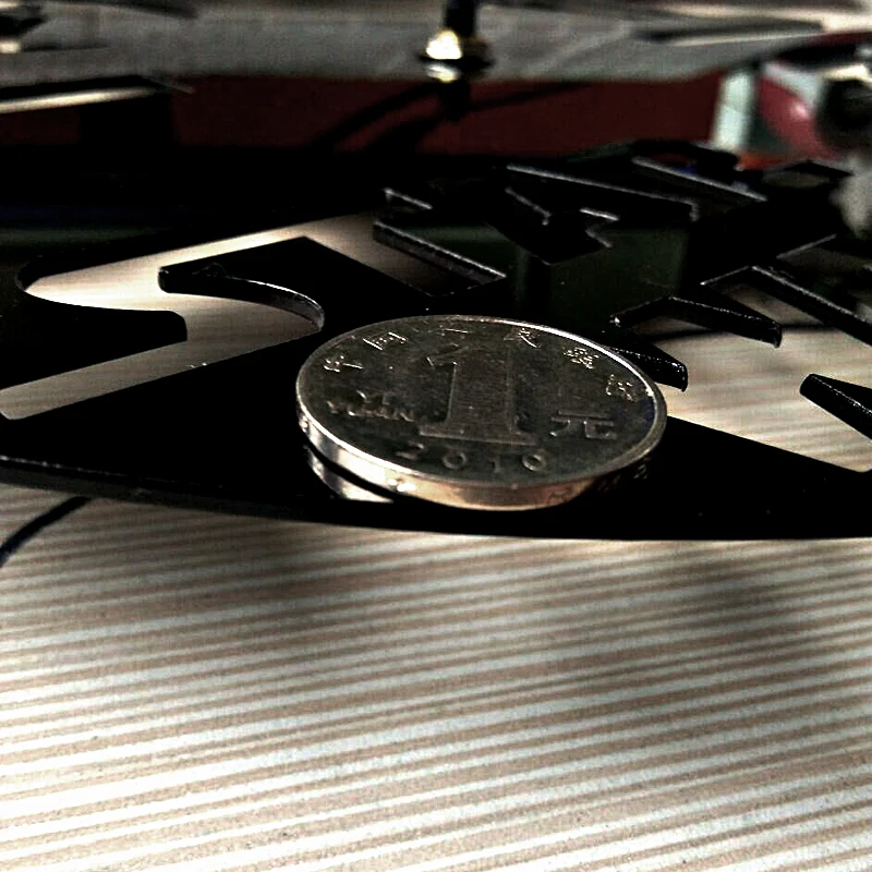 Новинка 2019 кварцевые часы в реальном времени настенные акриловые модные