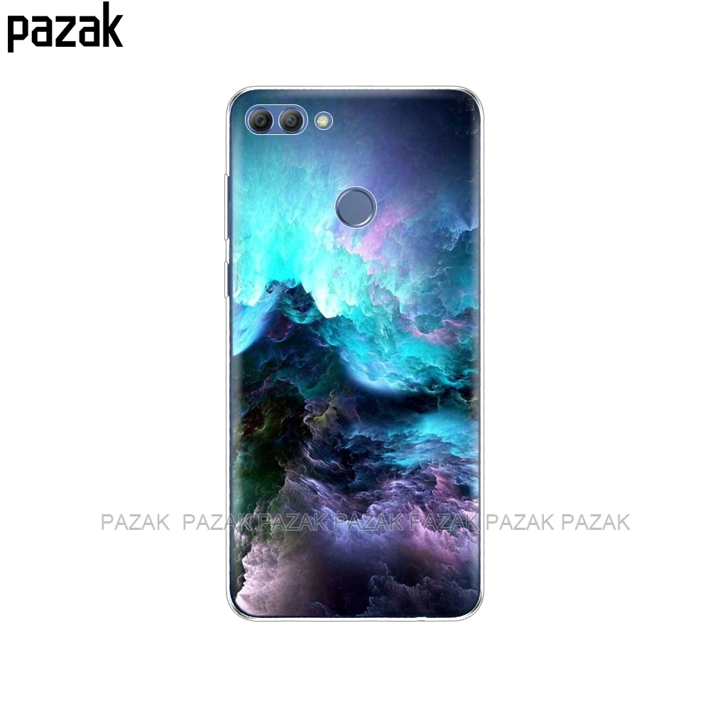 52277 Чехол для huawei P Smart чехол Enjoy 7S Мягкий ТПУ силиконовый чехол-накладка для huawei P Smart Coqa чехол с принтом - Цвет: 52277