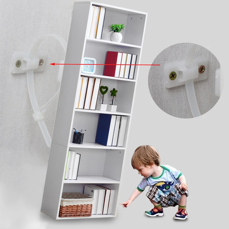 1 шт. ремни BabySafetyAnti-Tip для плоского телевизора и мебели настенный ремешок защита