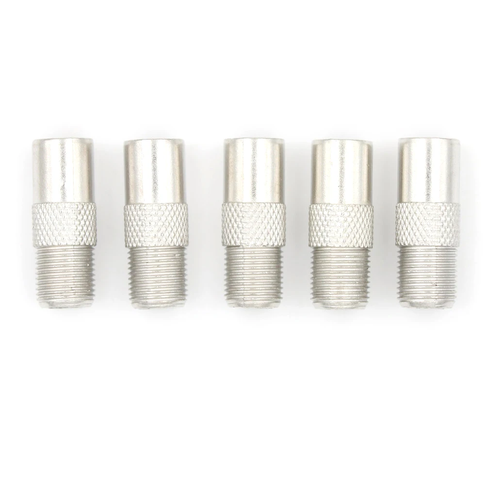 5 шт./лот серебряные коаксиальные Радиочастотные разъемы штекер телевизора на