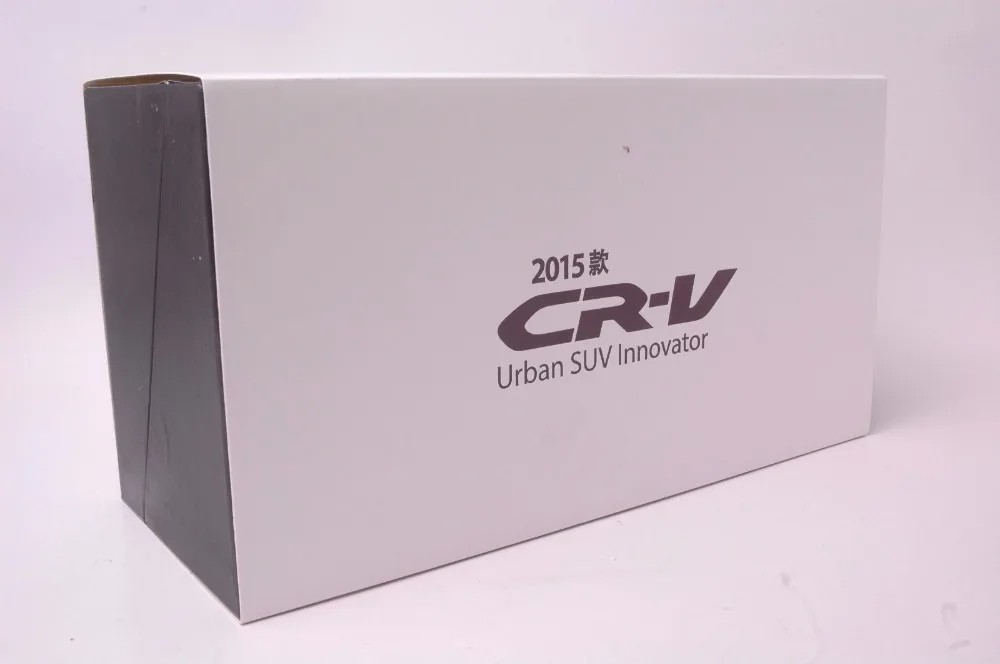 1:18 литья под давлением модель для Honda CR-V внедорожник коричневый редкий сплав игрушечный автомобиль миниатюрный коллекция подарки CRV CR V