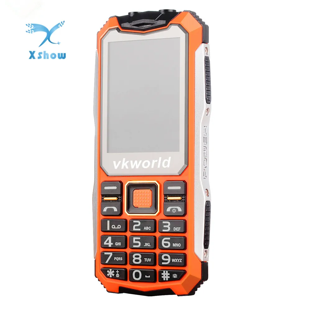 Оригинальный vkworld камень V3S 2 4 дюймов мобильный телефон GSM FM русская клавиатура на