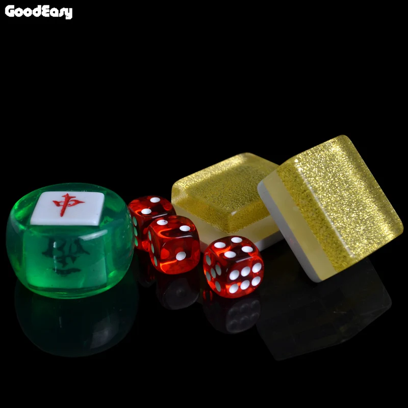 Горячая продажа 40 мм роскошный набор для игры в маджонг из серебристого и