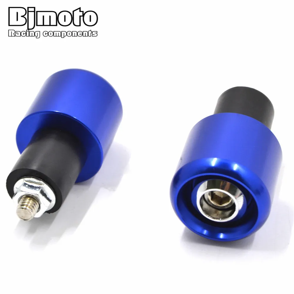 Bjmoto мотоцикл 7/8 дюйма 22 мм CNC крышка руля ручка стержень захвата конец для Yamaha kawasaki