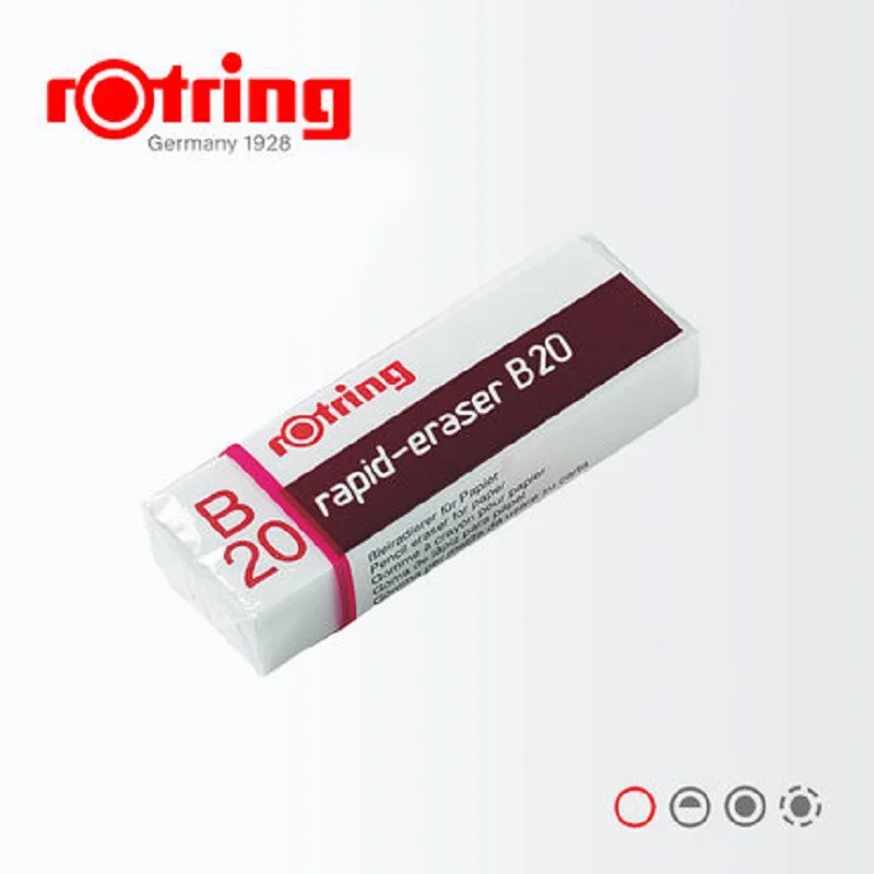 Германия оригинальный rotring эскиз резиновый Быстрый ластик различные типы на