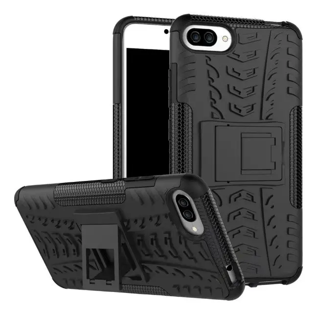 1 шт./лот PC + TPU 2 в Гибридный Комбинированный армированный прочный Чехол-подставка
