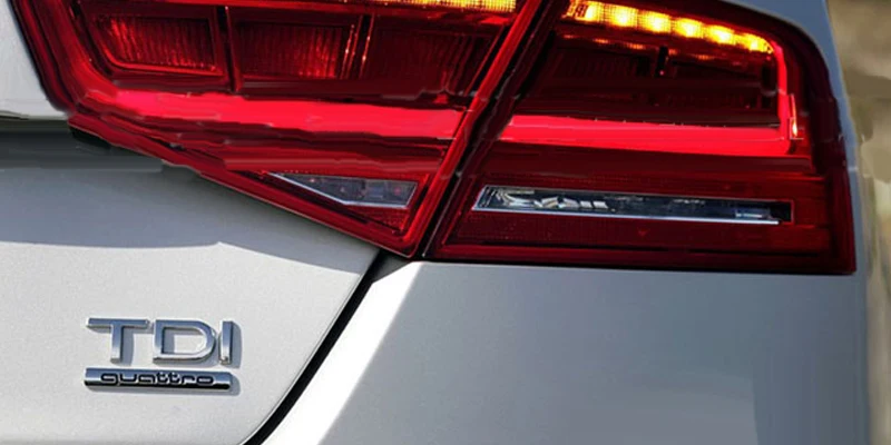Автомобильная Задняя Наклейка ABS TDI для Audi Sline Quattro A3 A4 A5 A6 A7 A8 Q3 Q5 Q7 TT|Наклейки на