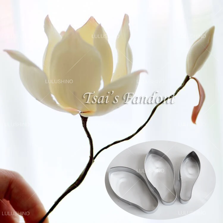 Новый поворот сахар цветы умирают сделать Магнолии цветок магнолии эфирное