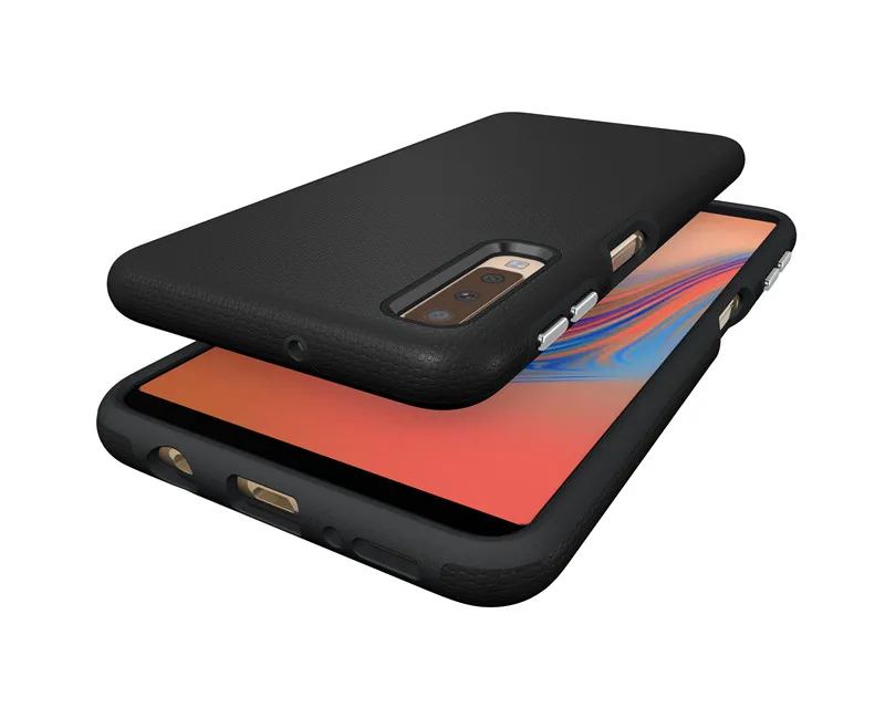 Micgita For Samsung A7 2018 Case Anti-Slide Heat Dissipation TPU Cover Cases Galaxy SM- A750 ShockProof |