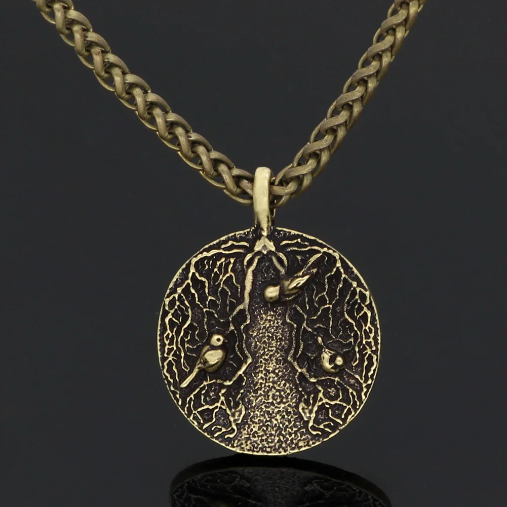 Мужское ожерелье с подвеской viking Yggdrasil treee of life | Украшения и аксессуары