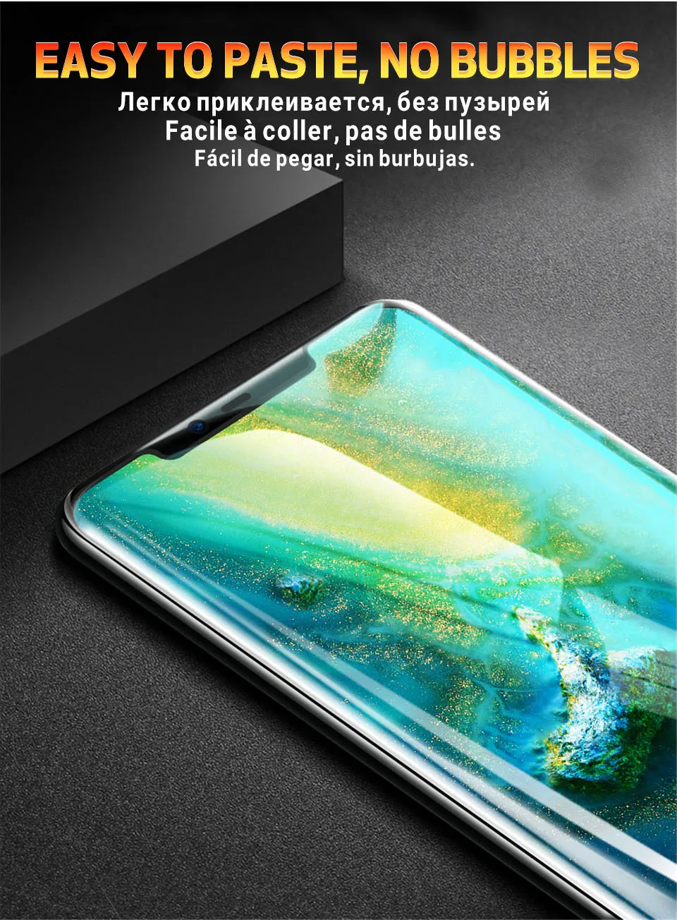 3d полное закаленное стекло для huawei honor 8x8 S 8A pro honer hono 8c 8 x Lite защитная пленка huavei x8 c8 8 lite