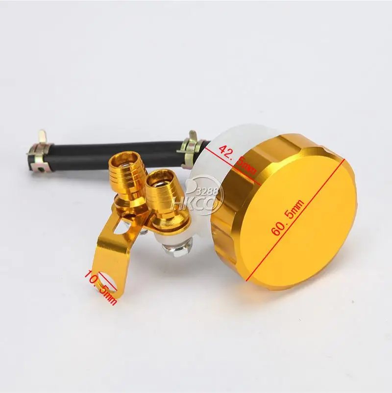 Золотой резервуар для тормозной жидкости Kawasaki Aprilia Ducati Honda Suzuki Triumph Yamaha|reservoir