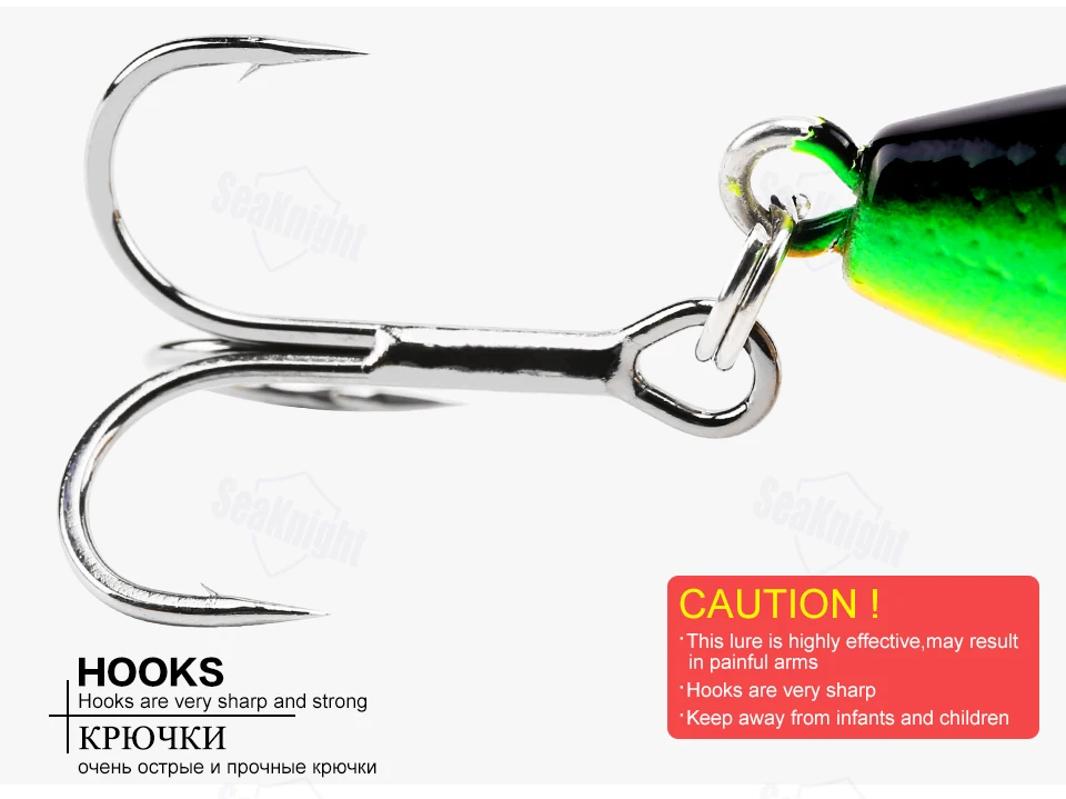 SeaKnight SK026 128 мм 26 г плавающая приманка для рыбалки карандаш 1 шт. Topwater профессиональная приманка 5 цветов на выбор рыболовные снасти жесткая приманка