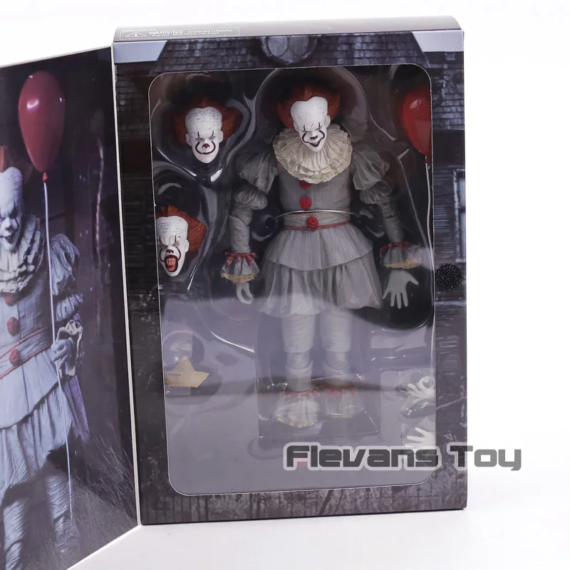 NECA Stephen King's It Pennywise Джокер, клоун BJD Joint Move Фигурки игрушки куклы для Хэллоуина подарок