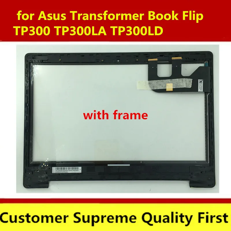 Бесплатная доставка сенсорная панель с рамкой для ASUS Transformer Book Flip TP300 TP300LA TP300LD |