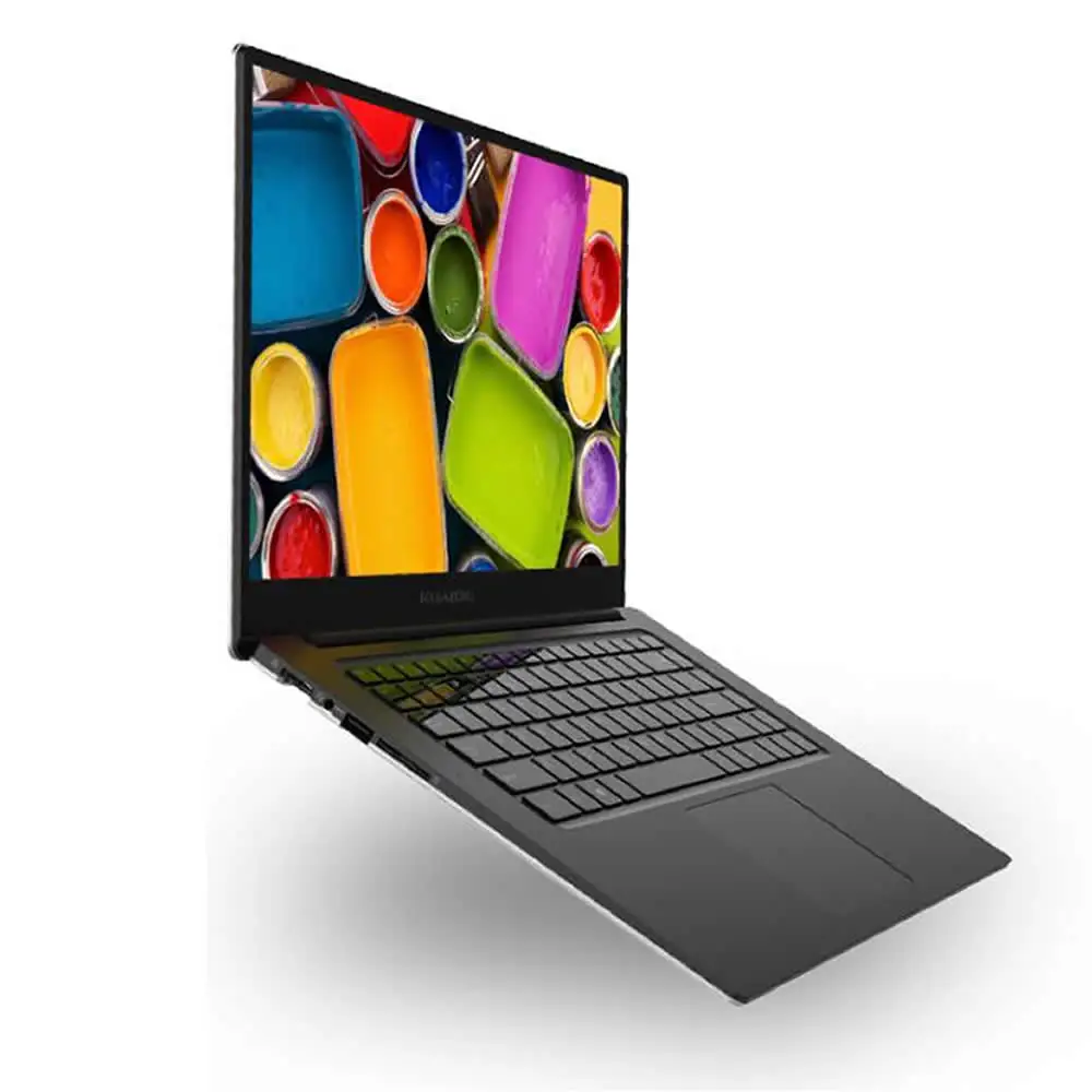 15,6 дюймовый ультратонкий ноутбук 6 ГБ 64 Гб SSD с большой батареей Windows 10 wifi bluetooth Компьютер нетбук ПК черный цвет