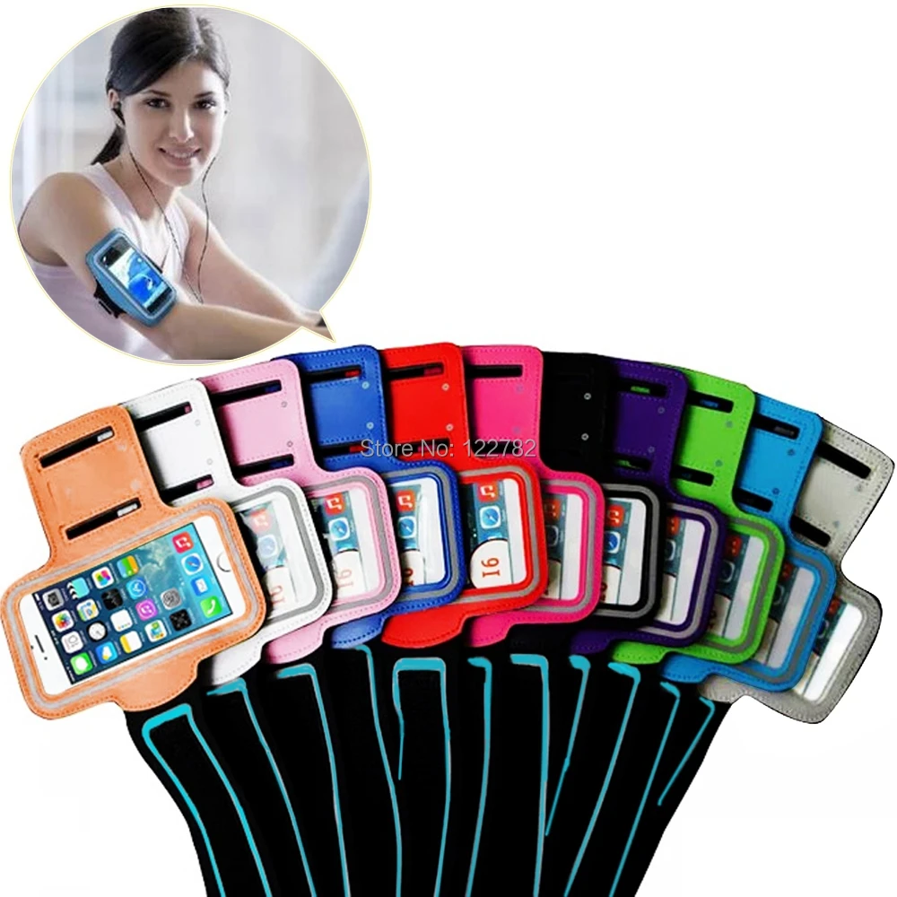 Портативный Фитнес Повязки Телефон Чехол для iPhone 6 S 7 спортом Бег Восхождение